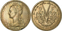 Kamerun 2 Francs Münze, Paris, UNZ+, Copper-nickel, KM:E6 -