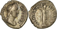 Denarius Münze, Sabina, Roma, SS, Silber, RIC:399 -