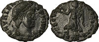 Nummus Münze, Valens, Arles, VZ, Kupfer, RIC:17 -