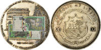 Liberia 10 Dollars Münze, SS+, Silber -