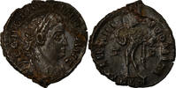 Nummus Münze, Constantine I, London, SS+, Kupfer -