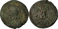 Nummus Münze, Constantinople, City Commemoratives, Trier, S+, Kupfer -