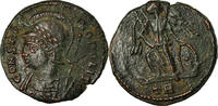 Nummus Münze, Constantinople, City Commemoratives, Trier, SS, Kupfer -