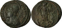 Nummus Münze, Constantinople, City Commemoratives, Trier, SS, Kupfer -