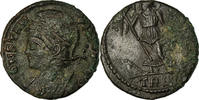 Nummus Münze, Constantinople, City Commemoratives, Trier, SS+, Kupfer -