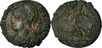 Nummus Münze, Constantinople, City Commemoratives, Roma, SS, Kupfer -