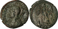 Nummus Münze, Constantinople, City Commemoratives, Lyon, S+, Kupfer -