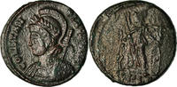 Nummus Münze, Constantinople, City Commemoratives, Lyon, SS, Kupfer -