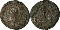 Nummus Münze, Constantinople, City Commemoratives, Lyon, SS, Kupfer -