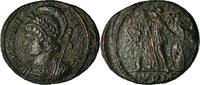 Nummus Münze, Constantinople, City Commemoratives, Lyon, SS, Kupfer -