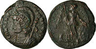 Nummus Münze, Constantinople, City Commemoratives, Lyon, SS, Kupfer -