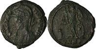 Nummus Münze, Constantinople, City Commemoratives, Trier, S+, Kupfer -