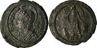 Nummus Münze, Constantinople, City Commemoratives, Trier, SS+, Kupfer -