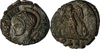 Nummus Münze, Constantinople, City Commemoratives, Lyon, SS+, Kupfer -