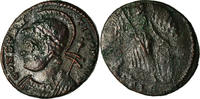 Nummus Münze, Constantinople, City Commemoratives, Lyon, SS+, Kupfer -