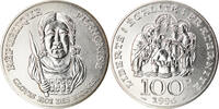 Frankreich 100 Francs Münze, Clovis, STGL, Silber, KM:1180, Gadoury:953 -