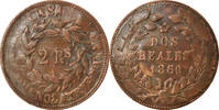Argentinien 2 Reales Münze, BUENOS AIRES, Buenos Aires, S+, Kupfer -