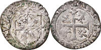 Frankreich Douzain du Dauphiné Münze, Louis XII, Grenoble, S+, Billon -