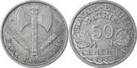Frankreich 50 Centimes Münze, Bazor, Beaumont - Le Roger, VZ -