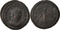 Aurelianus Münze, Tacitus, Roma, SS+, Billon, RIC:95 -