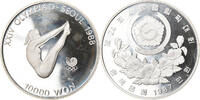 KOREA-SOUTH 10000 Won Münze, Proof, STGL, Silber, KM:57 -