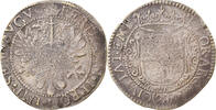 Deutsch Staaten 28 Stuivers, Florin Münze, Ferdinand II, Emden, SS, Silber -
