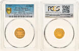 Deutschland 1/2 Ducat Very rare, Gold, PCGS -