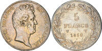 Frankreich 5 Francs Münze, Louis-Philippe, Lille, Tranche en creux, SS -