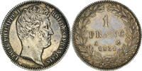 Frankreich Franc Münze, Louis-Philippe, Paris, VZ, Silber, KM:742.1, Le -