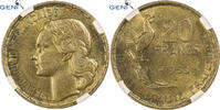Frankreich 20 Francs Guiraud, Beaumont - Le Roger, 4 Faucilles -