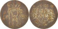 Deutsch Staaten 1/24 Thaler Münze, PRUSSIA, Friedrich II, S+, Silber -