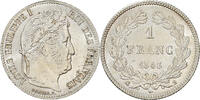 Frankreich Franc Münze, Louis-Philippe, Rouen, UNZ, Silber, KM:748.2 -