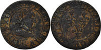 Frankreich Double Tournois Münze, Louis XIII, Saint-André de -