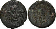 Hemiobol Münze, Lucania, Metapontion, S+, Kupfer, SNG ANS:1270 -