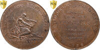 Frankreich 5 Sols Monneron à l'Hercule, Birmingham, TOP POP, Bronze -