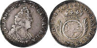 Frankreich 1/16 Ecu de Flandre aux palmes Louis XIV, Lille, réformé -