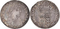 Frankreich Écu de Béarn au buste juvénile Louis XIV, Pau, Collection -