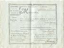 Frankreich Traite Colonies, Isle de France, 10000 Livres, Expédition de -