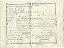 Frankreich Traite Colonies, Isle de France, 6000 Livres, La Pourvoyeuse -
