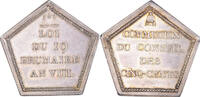 Frankreich Medaille Consulat, Commission du Conseil des Cinq-Cents, 19 -