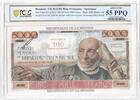 Réunion 100 Nouveaux Francs on 5000 Francs Schœlcher, Undated (1967), U.42 -