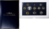 Frankreich Coffret 1 c. à 100 frs. MDP, PP, STGL -