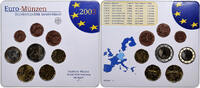Deutschland Set 1 ct. - 2 Euro BU, Stuttgart, STGL -