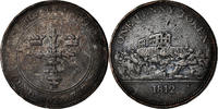 Großbritannien Penny Token Münze, Nottinghamshire, J. M. Fellows, S+ -