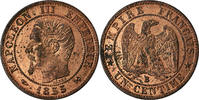 Frankreich Centime Münze, Napoleon III, Napoléon III, Rouen, VZ+ -
