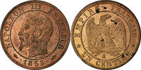 Frankreich Centime Münze, Napoleon III, Napoléon III, Paris, UNZ -