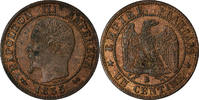 Frankreich Centime Münze, Napoleon III, Napoléon III, Rouen, SS -