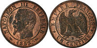 Frankreich Centime Münze, Napoleon III, Napoléon III, Rouen, VZ -