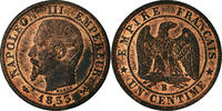 Frankreich Centime Münze, Napoleon III, Napoléon III, Rouen, VZ -