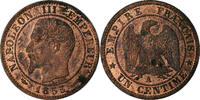 Frankreich Centime Münze, Napoleon III, Napoléon III, Paris, VZ+ -